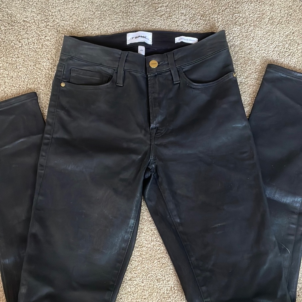 Frame Black Leskinny de Jeanne jeans size 27 (run small)